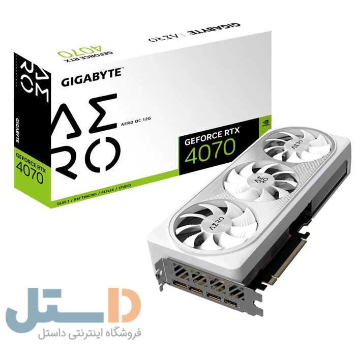 gigabyte geforce rtx 4070 aero oc 12gb white gddr6x graphics card 1